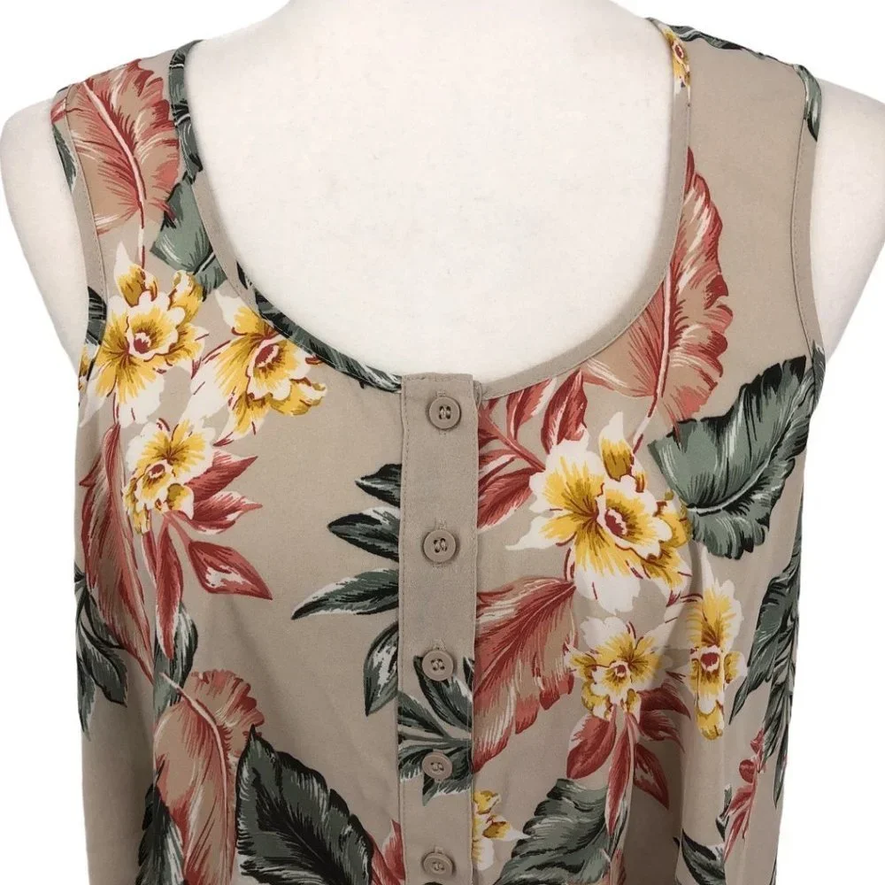 Style & Co High-Low Sleeveless Swing Top NWT Sz XS - Picture 5 of 10